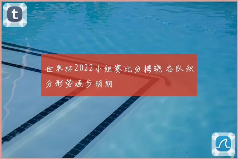 世界杯2022小组赛比分揭晓 各队积分形势逐步明朗