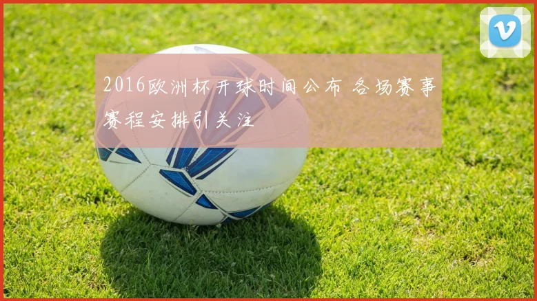 2016欧洲杯开球时间公布 各场赛事赛程安排引关注